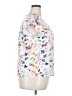 Unbranded 100% Polyester Floral White Short Sleeve Blouse Size XXL - photo 4