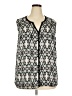Pure Energy 100% Polyester Black Sleeveless Blouse Size 2X Plus - photo 1