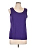 Chico's Purple Tank Top Size Lg (2) - photo 1