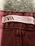 Zara Burgundy Jeans Size 2 - photo 7