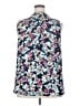 Maurices 100% Polyester Blue Sleeveless Blouse Size 20 (2) - photo 2