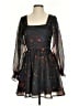 Hutch Print Black Cocktail Dress Size 2 - photo 1