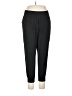 Cali Solid Black Casual Pants Size L - photo 1