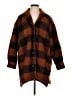 Old Navy Plaid Brown Coat Size L - photo 1