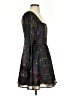Hutch Print Black Cocktail Dress Size 2 - photo 4