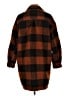 Old Navy Plaid Brown Coat Size L - photo 2