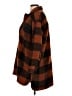 Old Navy Plaid Brown Coat Size L - photo 5
