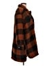 Old Navy Plaid Brown Coat Size L - photo 4