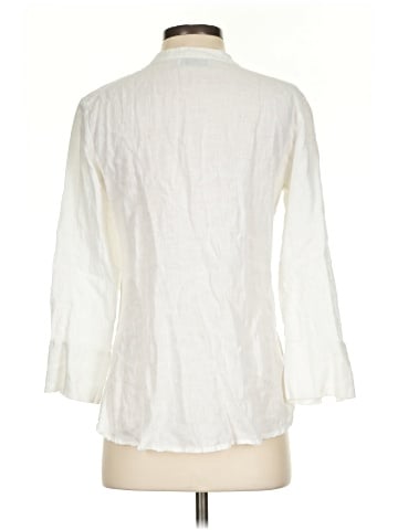 Jess & Jane 3/4 Sleeve Button-Down Shirt (view 2)