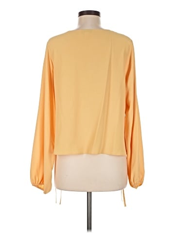 Topshop Long Sleeve Blouse (view 2)