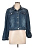 Chico's Blue Denim Jacket Size Lg (2) - photo 1