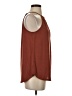 Green Envelope Brown Sleeveless Blouse Size S - photo 4