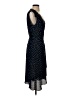 BCBGMAXAZRIA 100% Polyester Polka Dots Blue Cocktail Dress Size S - photo 4