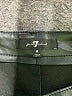 7 For All Mankind 100% Polyurethane Black Casual Pants Size M - photo 7