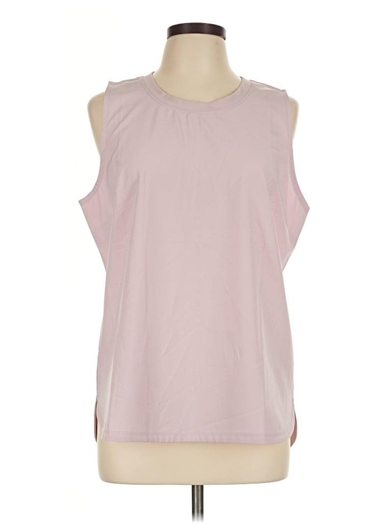 Pre-owned Gaiam Sleeveless T-shirt In Pink