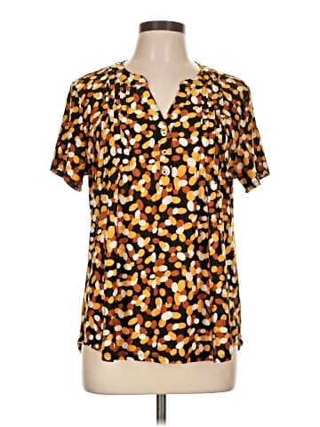 Notations Short Sleeve Blouse (view 1)