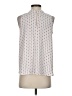 Ann Taylor LOFT Outlet 100% Polyester White Tank Top Size XS - photo 2