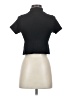 Cotton Candy Black Short Sleeve Turtleneck Size Sm - Med - photo 2