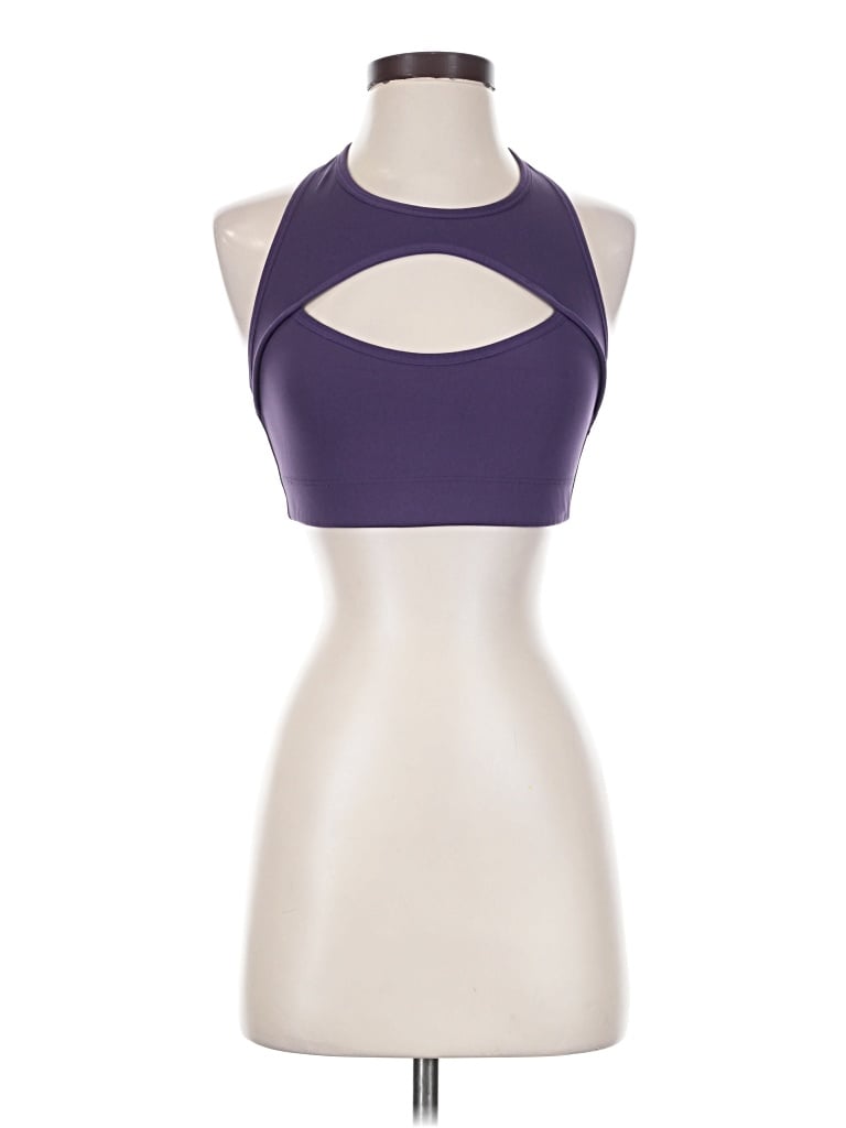 Pre-owned Savage X Fenty Tank Top Purple Halter Neckline Tops