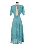MNG Blue Casual Dress Size 2 - photo 2