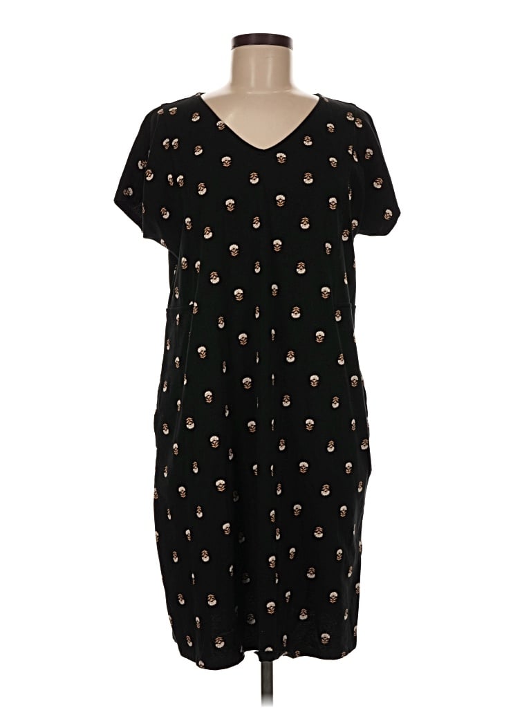 Pre-owned Purejill Casual Dress In Black