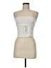John Galt Silver Tube Top Size M - photo 1