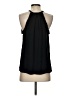Naked Zebra 100% Polyester Black Sleeveless Blouse Size S - photo 2