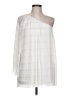Topshop 100% Polyester White Long Sleeve Blouse Size 8 - photo 1