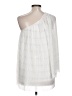 Topshop 100% Polyester White Long Sleeve Blouse Size 8 - photo 2