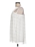 Topshop 100% Polyester White Long Sleeve Blouse Size 8 - photo 5