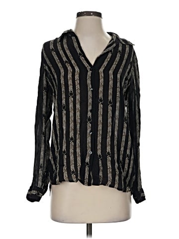 L'Agence Long Sleeve Blouse (view 1)