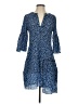 Rungolee Polka Dots Blue Casual Dress Size XXS - photo 1