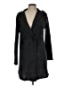 Ginger G. 100% Polyester Gray Cardigan Size L - photo 1