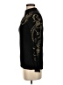 Thalia Sodi Black Long Sleeve Top Size S - photo 5