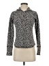 lucy Animal Print Silver Pullover Sweater Size XS - photo 1
