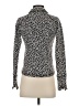lucy Animal Print Silver Pullover Sweater Size XS - photo 2