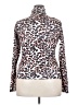 Unbranded Animal Print Brown Long Sleeve Top Size XXL - photo 2