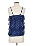 Cherokee 100% Polyester Blue Sleeveless Blouse Size 14 - photo 2