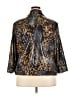 Ruby Rd. Animal Print Gold Jacket Size 20 - photo 2