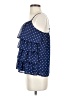 Cherokee 100% Polyester Blue Sleeveless Blouse Size 14 - photo 5