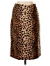Casting Animal Print Brown Casual Skirt Size S (estimated) - photo 1