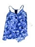 Trimshaper Tie-dye Blue Swimsuit Top Size 22 - photo 1