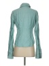 Ann Taylor LOFT Teal Long Sleeve Button-Down Shirt Size 4 - photo 2