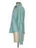 Ann Taylor LOFT Teal Long Sleeve Button-Down Shirt Size 4 - photo 5