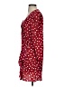 Intermix Polka Dots Red Burgundy Casual Dress Size 2 - photo 5