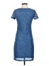 Tiana B. 100% Polyester Chevron-herringbone Blue Casual Dress Size S - photo 2
