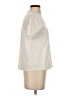 Kule 100% Cotton Solid Ivory Short Sleeve Turtleneck Size S - photo 4