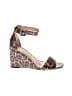 Sam Edelman Animal Print Brown Wedges Size 9 1/2 - photo 1