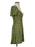 ABound Polka Dots Green Casual Dress Size XS - photo 4