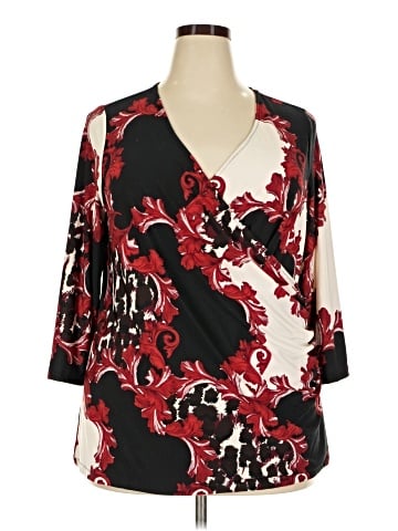 La Vanya 3/4 Sleeve Blouse (view 1)